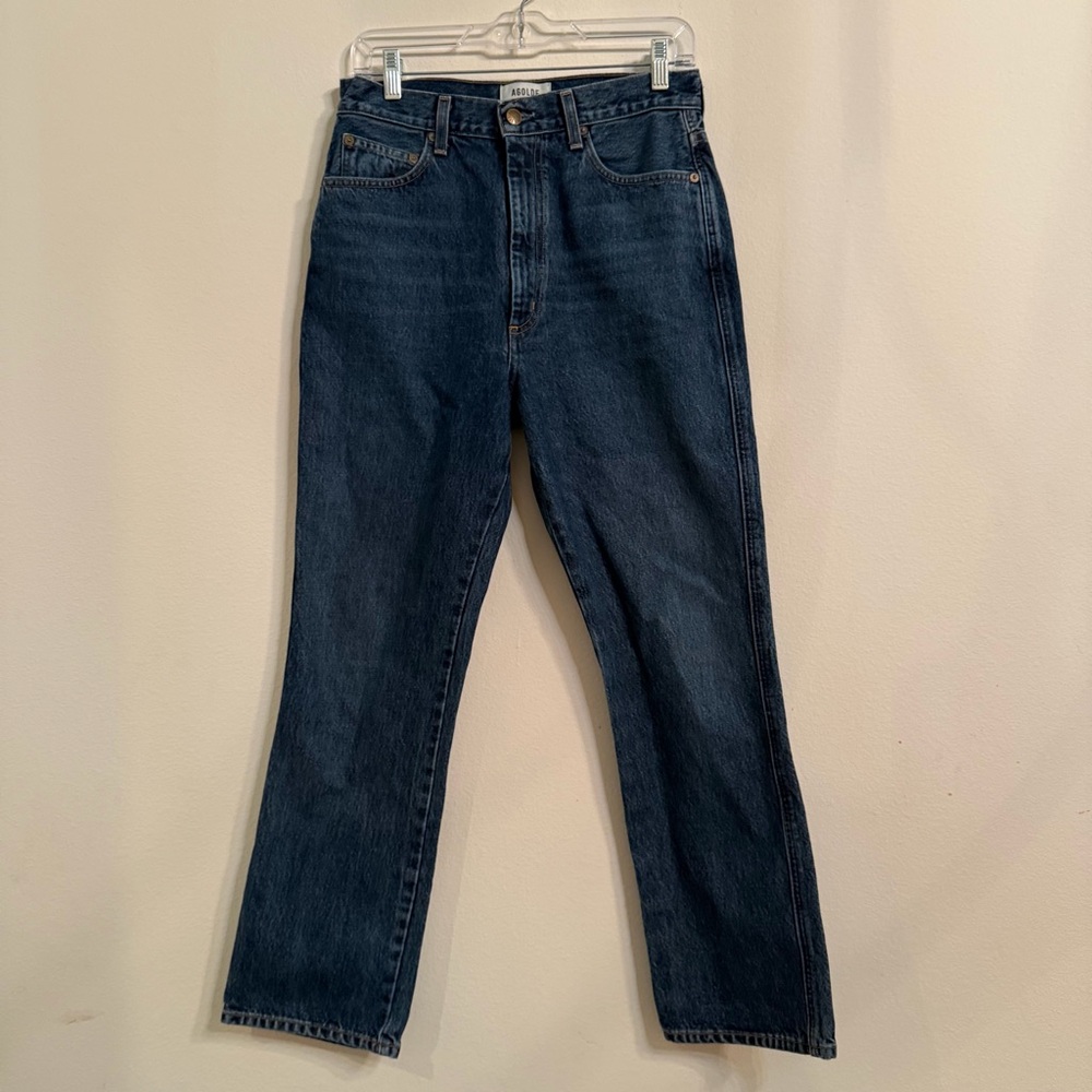 AGOLDE Pinch Waist High Rise Kick Jeans Size 28